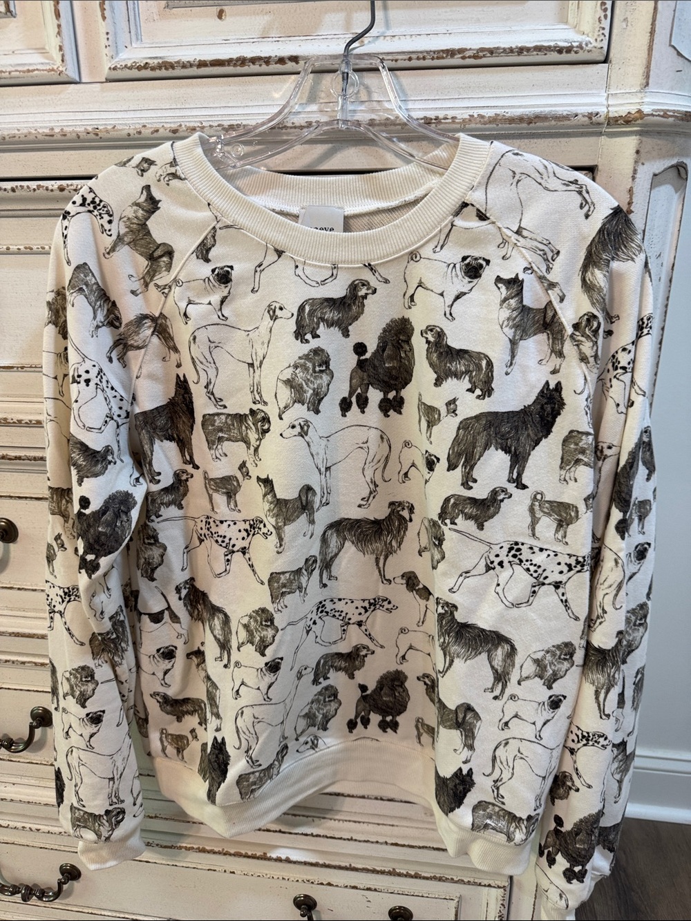 Anthropologie Maeve Dog Sweatshirt size XS